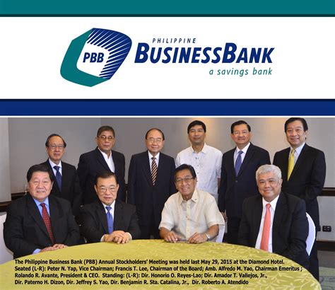 Philippine Business Bank .